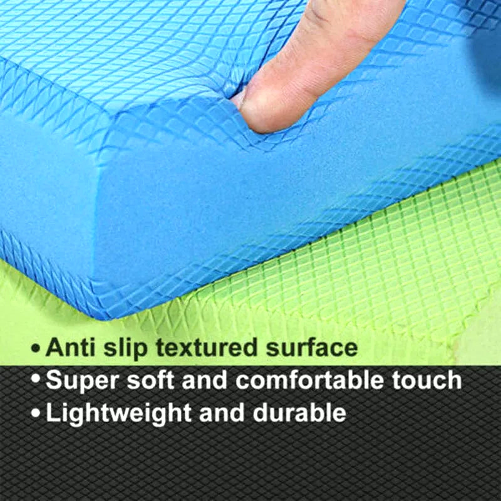 Yoga Mat Soft Balance Pad Foam Exercise Pad Non-Slip Balance Cushion Pilates Balance Board for Fitness Training Body Building