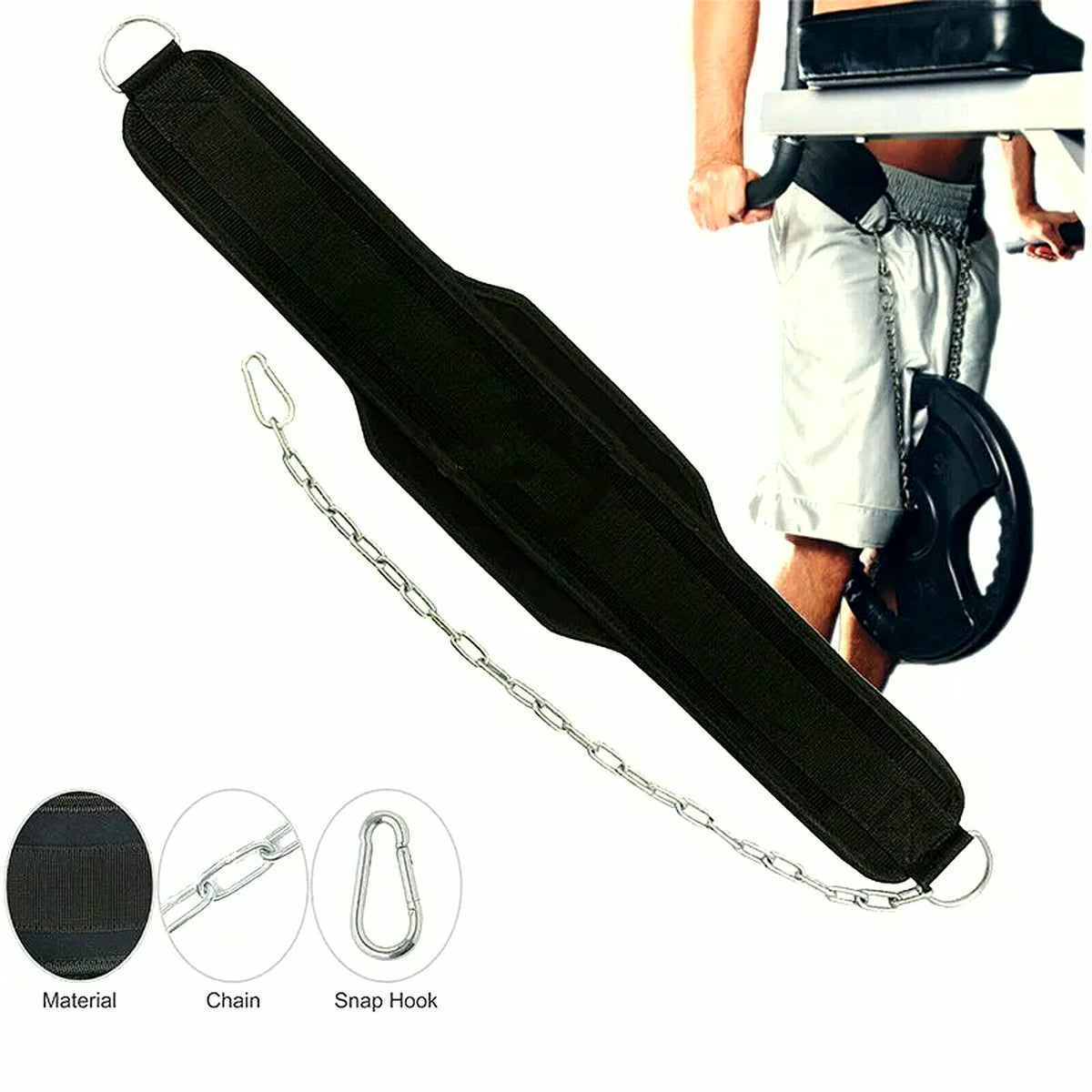 PrimeBuild Heavy-Duty Dip Belt, product view 5