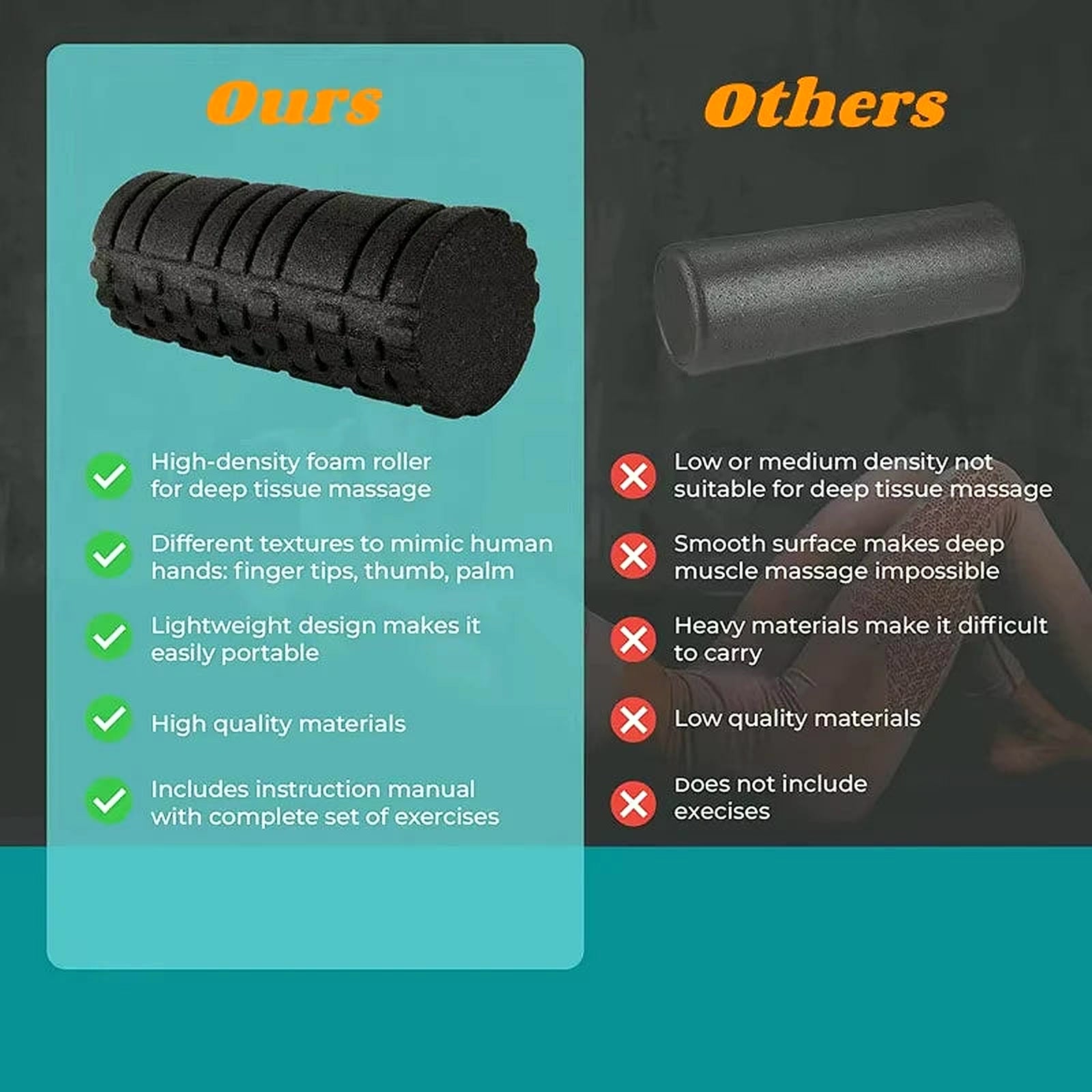 PrimeBuild High-Density Foam Roller, product view 5