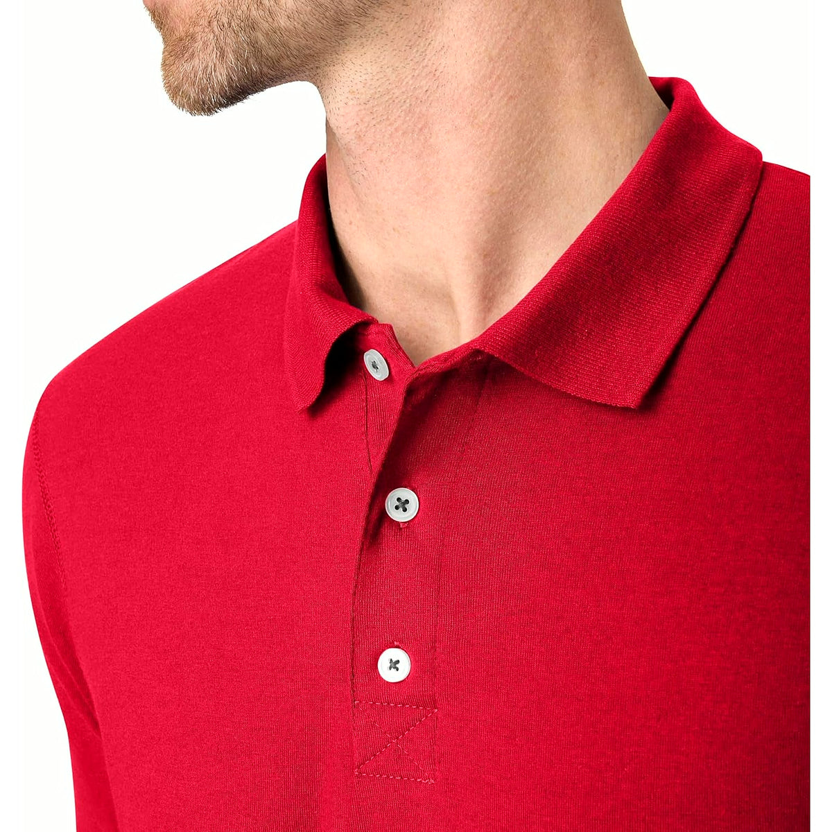 Mens X-Temp Performance Polo, Cotton Blend Sport Shirt for Men with Odor Control