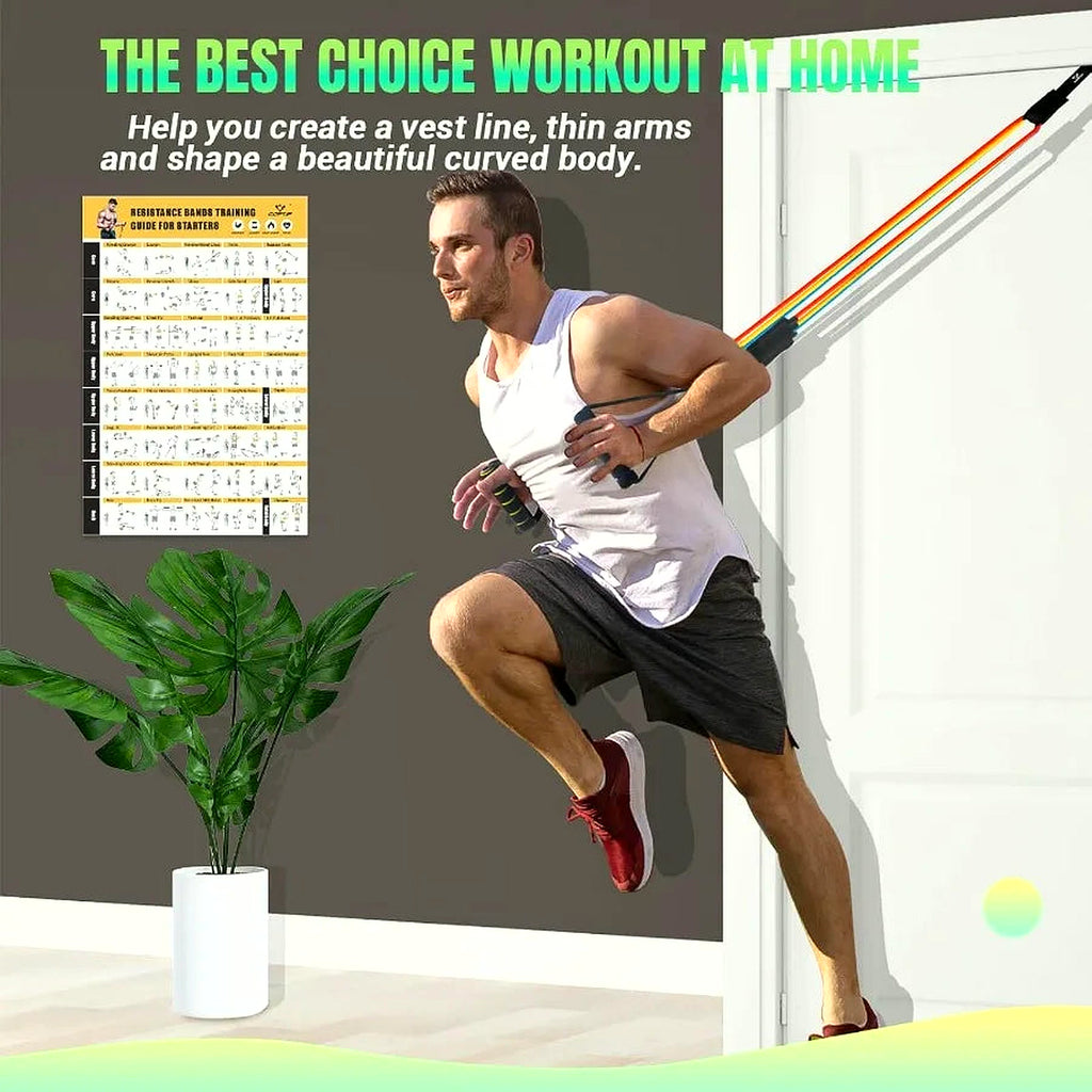 PrimeBuild Resistance Bands Training Set, product view 6