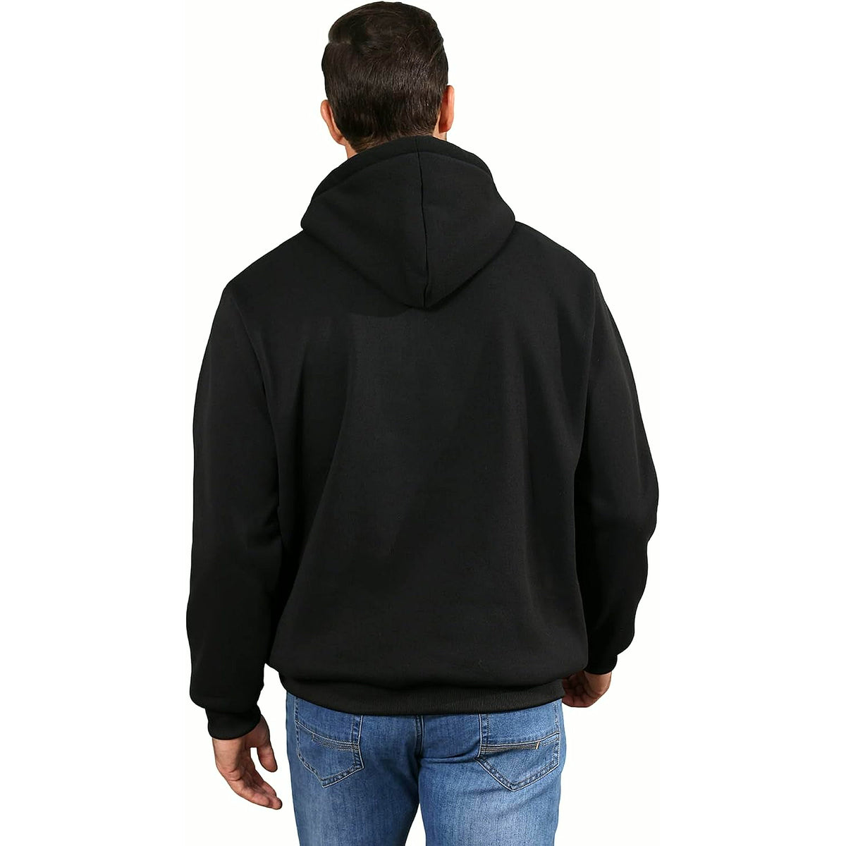 Men'S Quarter Zip Pullover Hoodies Half Zip Hoodie Men Long Sleeve Hoodie Fleece Casual 1/4-Zip Sweatshirt S-3XL