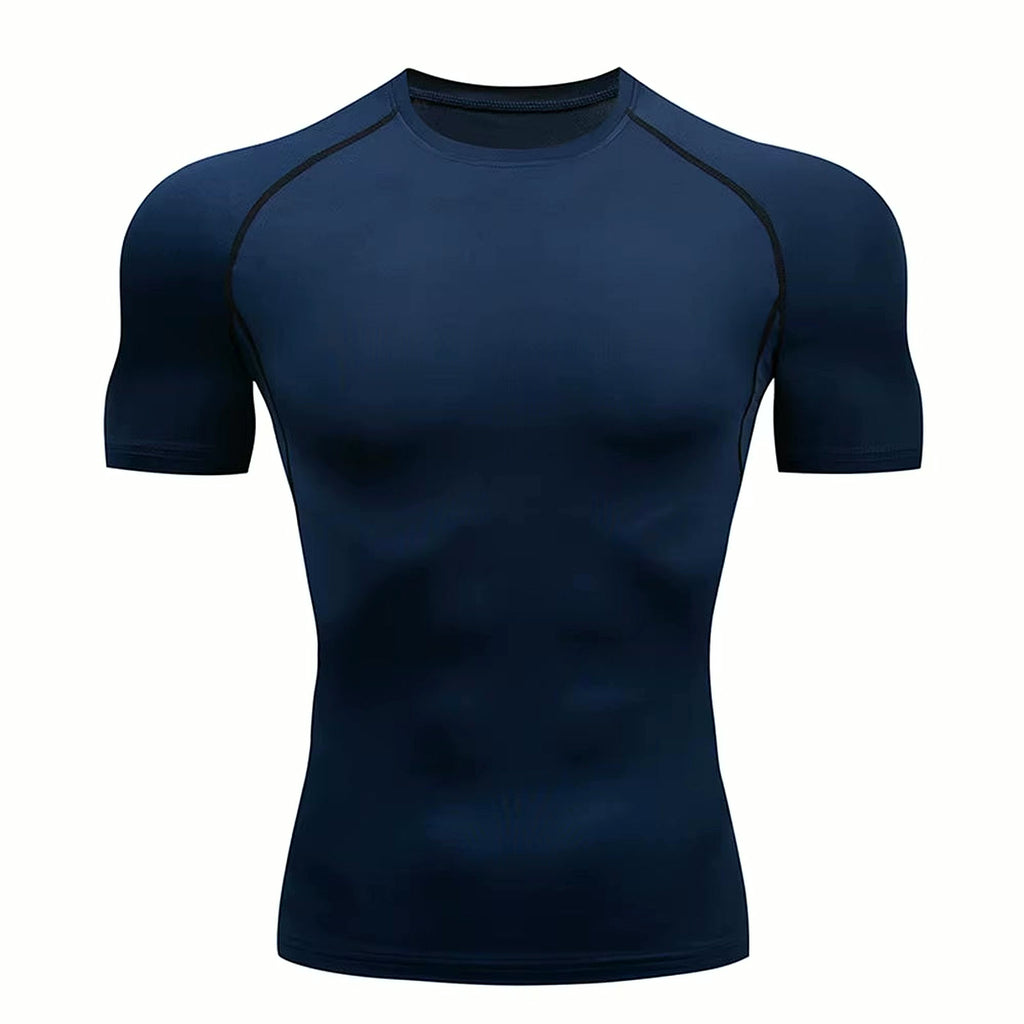 PrimeBuild Men's Compression Performance Shirt, product view 6