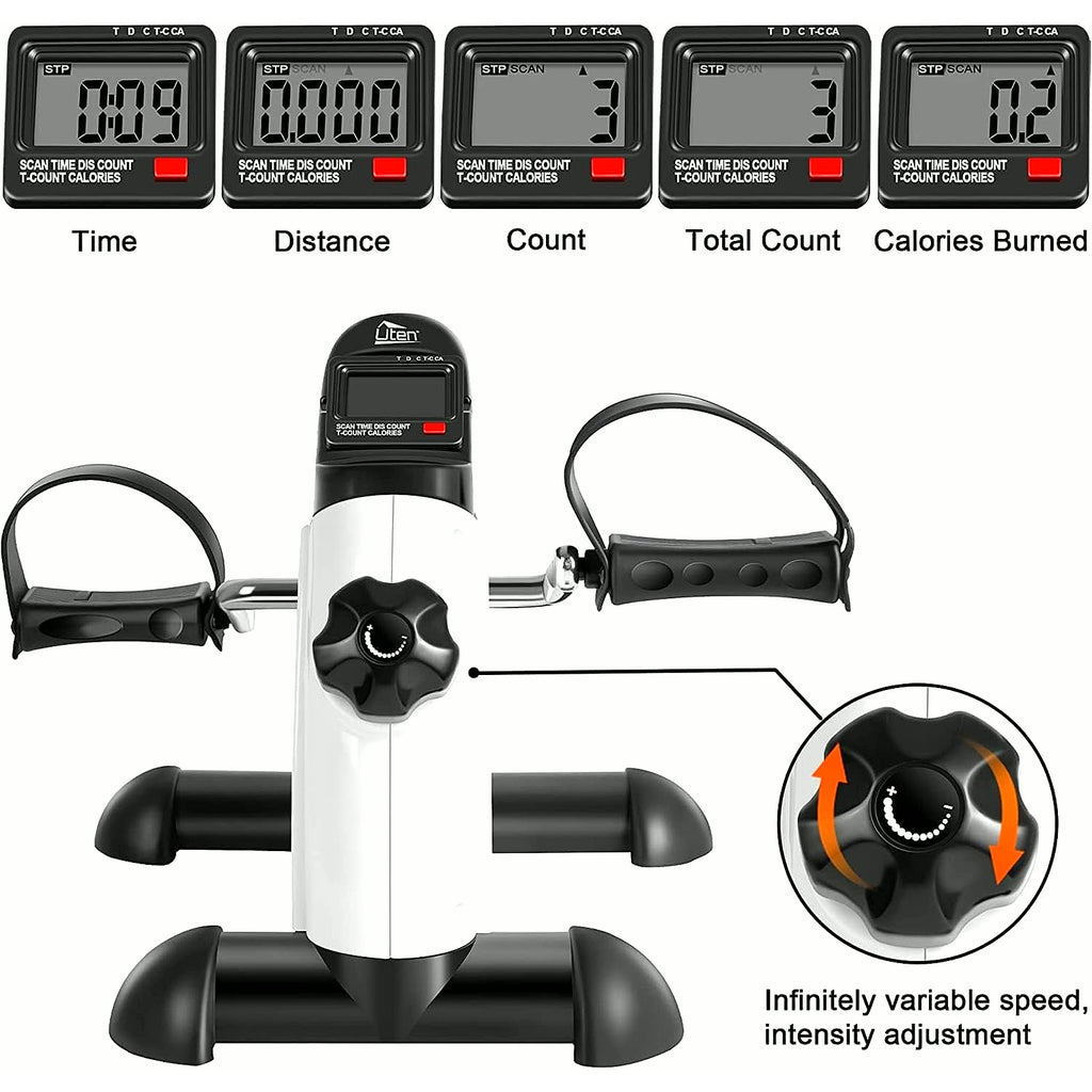 Mini Exercise Bike,  under Desk Bike Pedal Exerciser, Peddler Exerciser