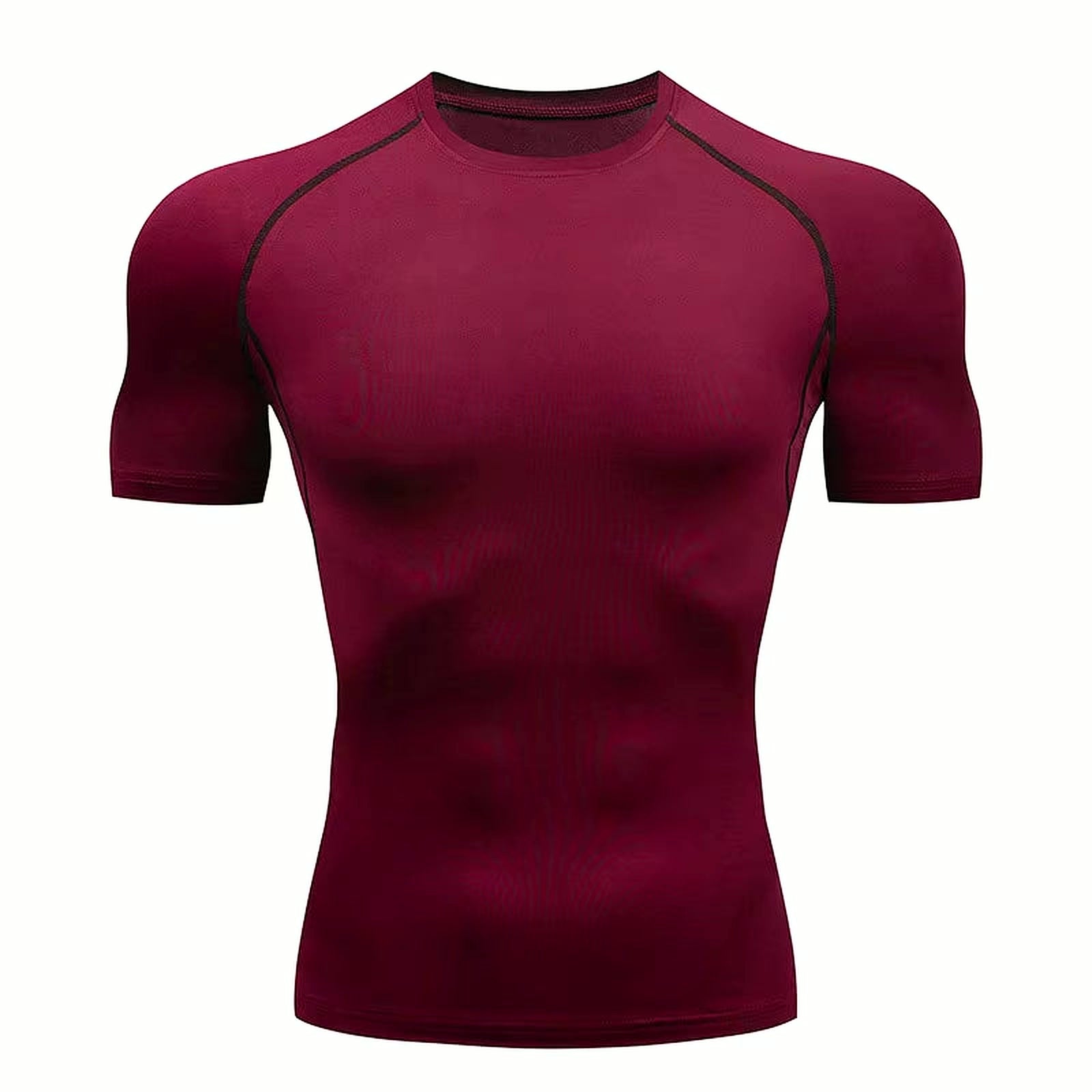 PrimeBuild Men's Compression Performance Shirt, product view 6