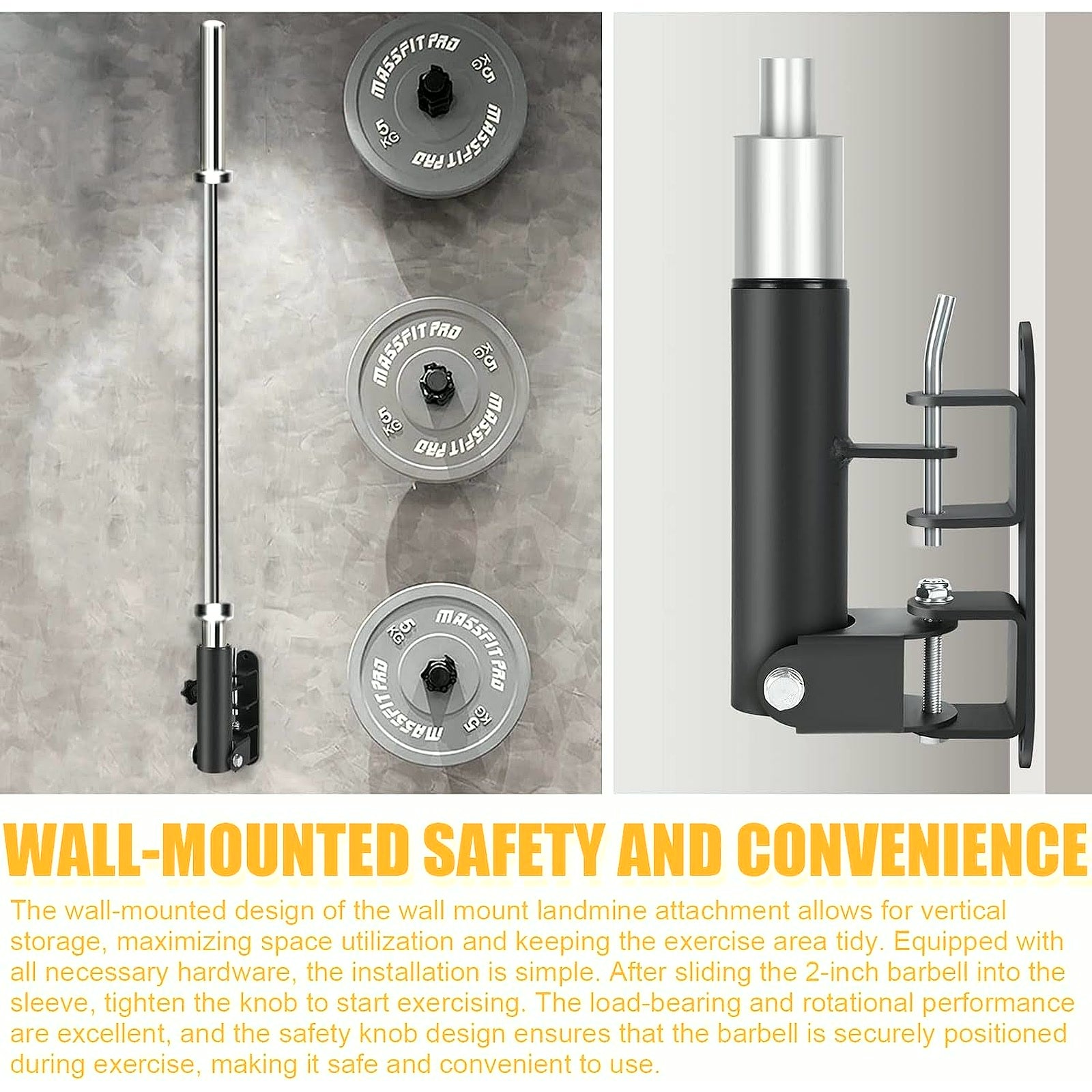 PrimeBuild Wall Mounted Landmine Attachment, product view 6