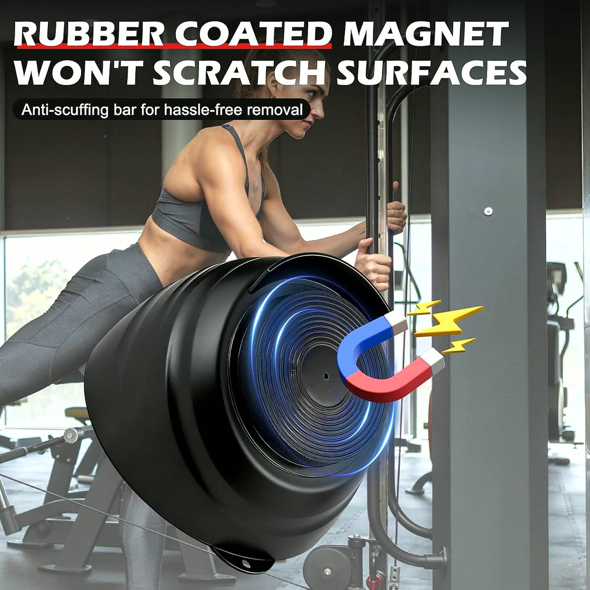 PrimeBuild Magnetic Gym Chalk Holder, product view 6