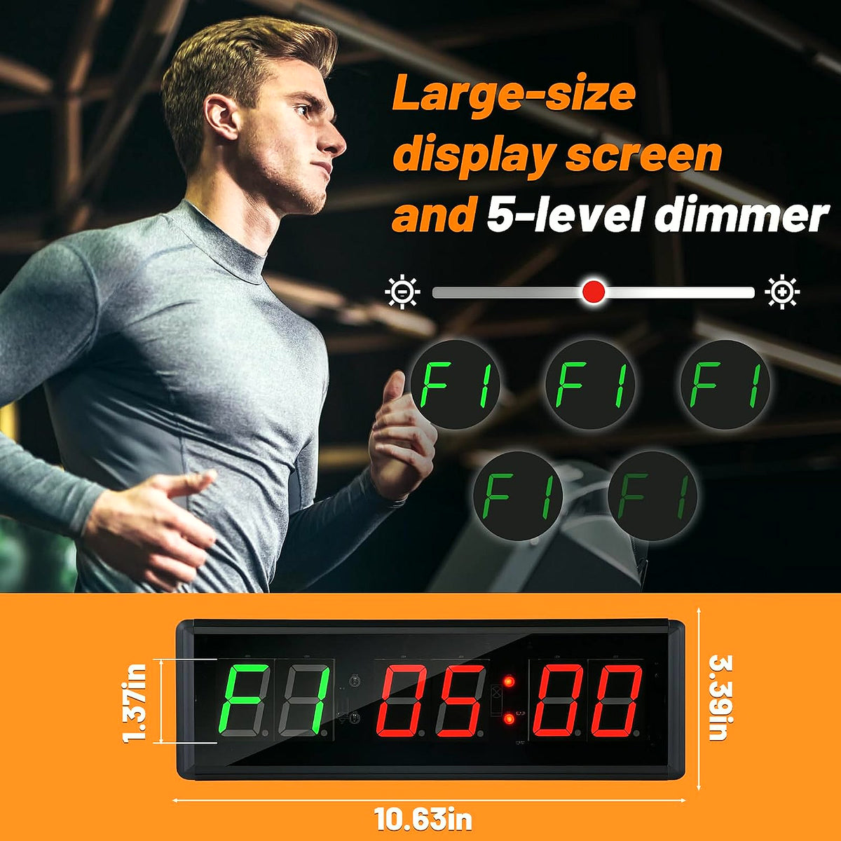 PrimeBuild Digital Gym Timer, product view 7