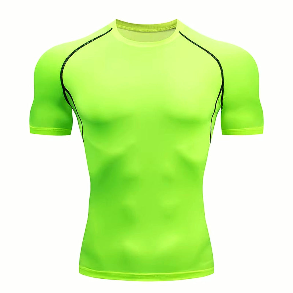 PrimeBuild Men's Compression Performance Shirt, product view 7
