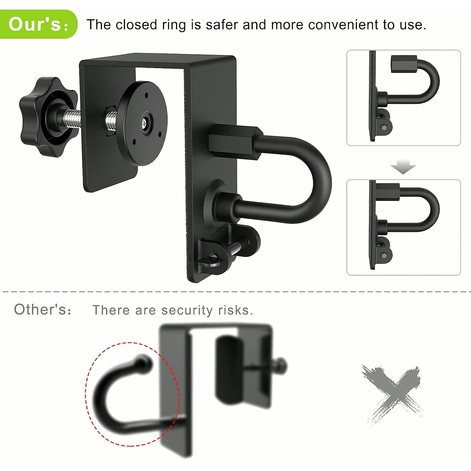 PrimeBuild Heavy-Duty Door Anchor Pulley, product view 7