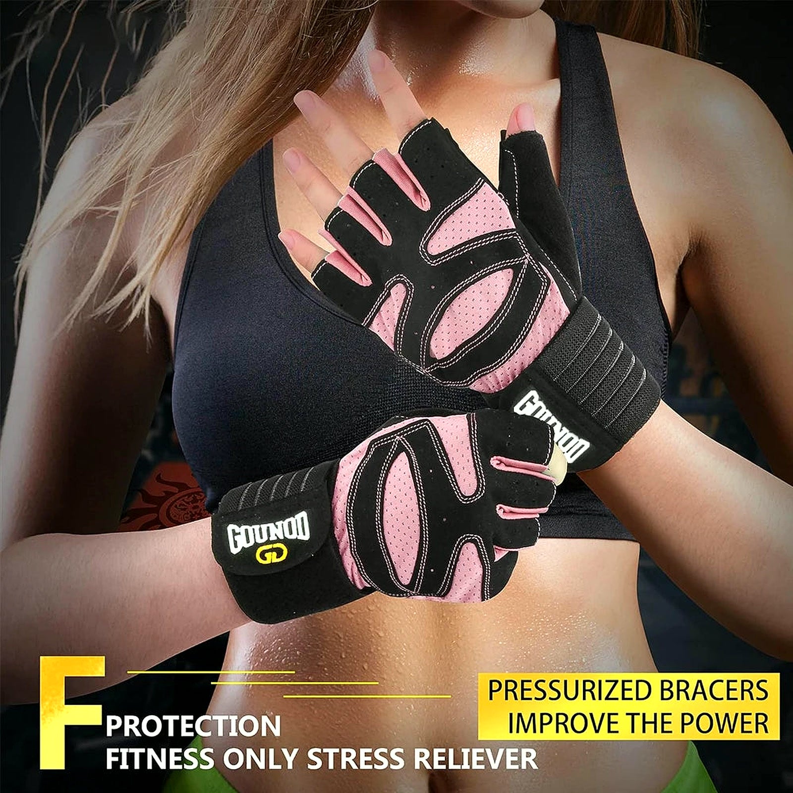PrimeBuild Workout Gloves, product view 7