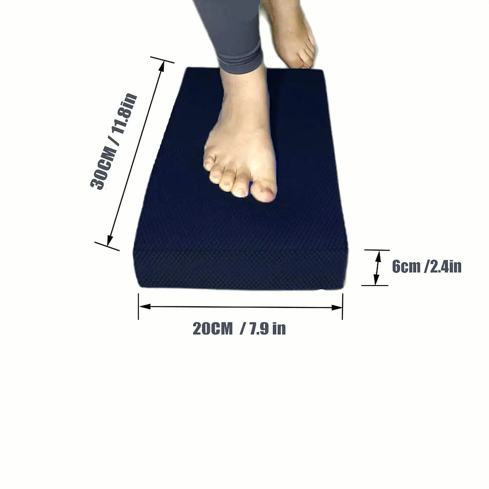 Yoga Mat Soft Balance Pad Foam Exercise Pad Non-Slip Balance Cushion Pilates Balance Board for Fitness Training Body Building