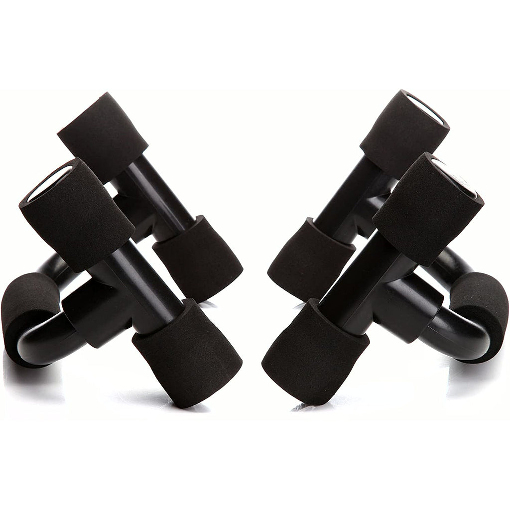 Push up Bars Gym Exercise Equipment Fitness 1 Pair Pushup Handles with Cushioned Foam Grip and Non-Slip Sturdy Structure Push up Bars for Men & Women