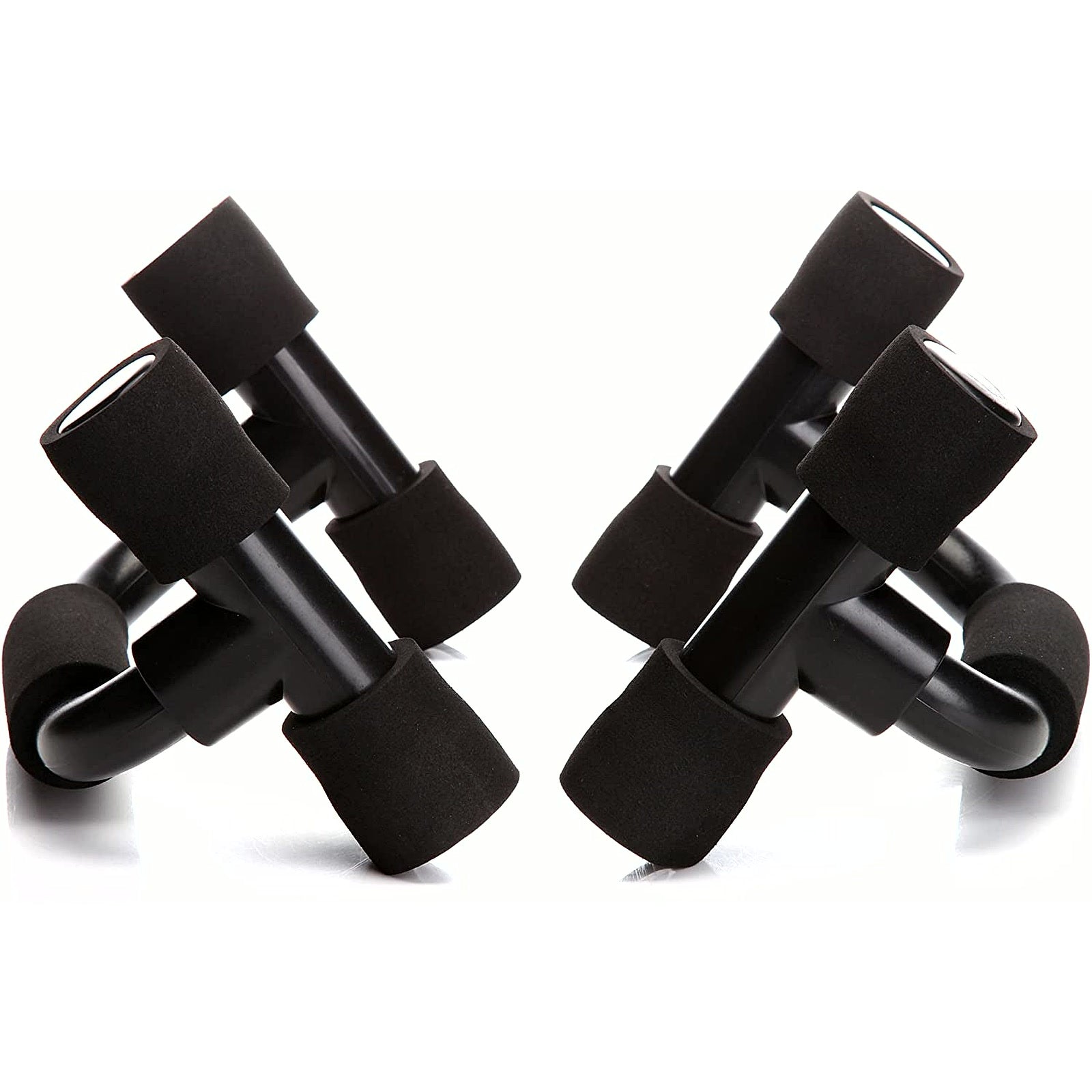 Push up Bars Gym Exercise Equipment Fitness 1 Pair Pushup Handles with Cushioned Foam Grip and Non-Slip Sturdy Structure Push up Bars for Men & Women