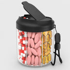 PrimeBuild Rotary Supplement Organizer – 7 Compartments – product photo