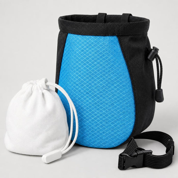 PrimeBuild™ Climbing Chalk Bag with Chalk Ball – Adjustable Belt