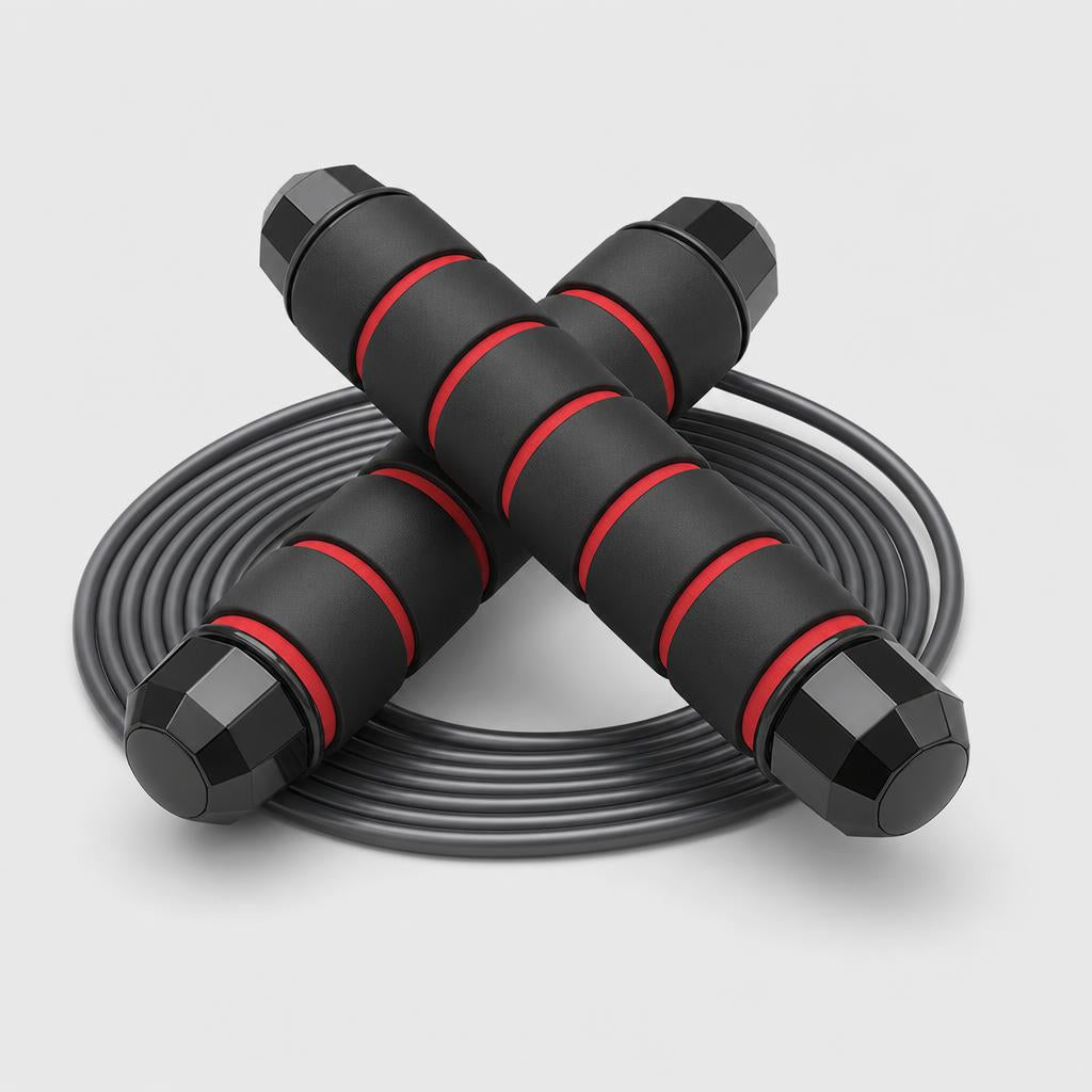 PrimeBuild Speed Jump Rope – Adjustable with Foam Grip Handles – product photo