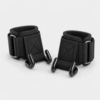 PrimeBuild Heavy-Duty Weight Lifting Hooks – Padded Wrist, Pair – product photo