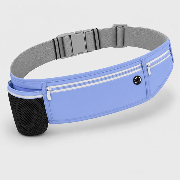 PrimeBuild™ Slim Running Belt – Phone Pocket & Bottle Holder