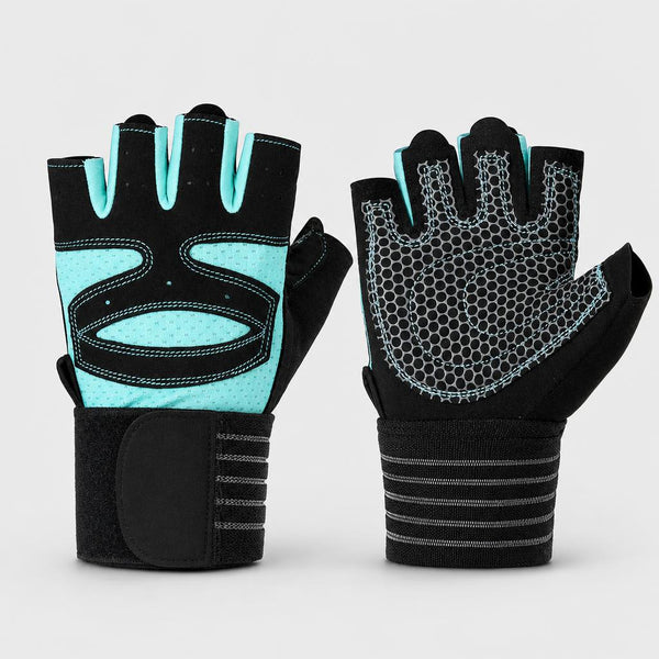 PrimeBuild™ Workout Gloves – Padded Weight Lifting Gloves with Wrist Support
