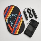PrimeBuild Jump Rope Mat Set – 71 x 36 in Rubber Mat + Rope – product photo