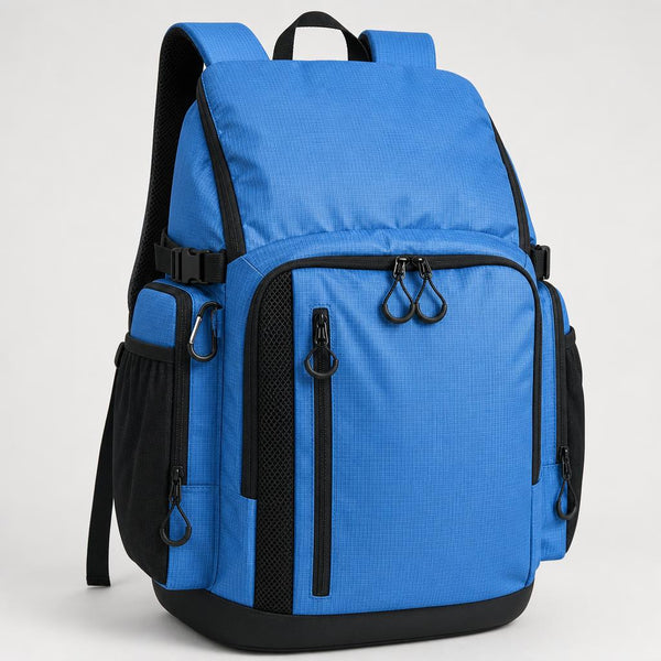 PrimeBuild™ Gym Backpack – Water-Resistant Shoe Compartment Bag