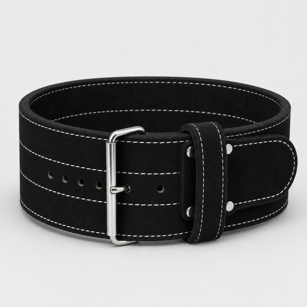 PrimeBuild 10mm Powerlifting Belt – Single-Prong Buckle – product photo