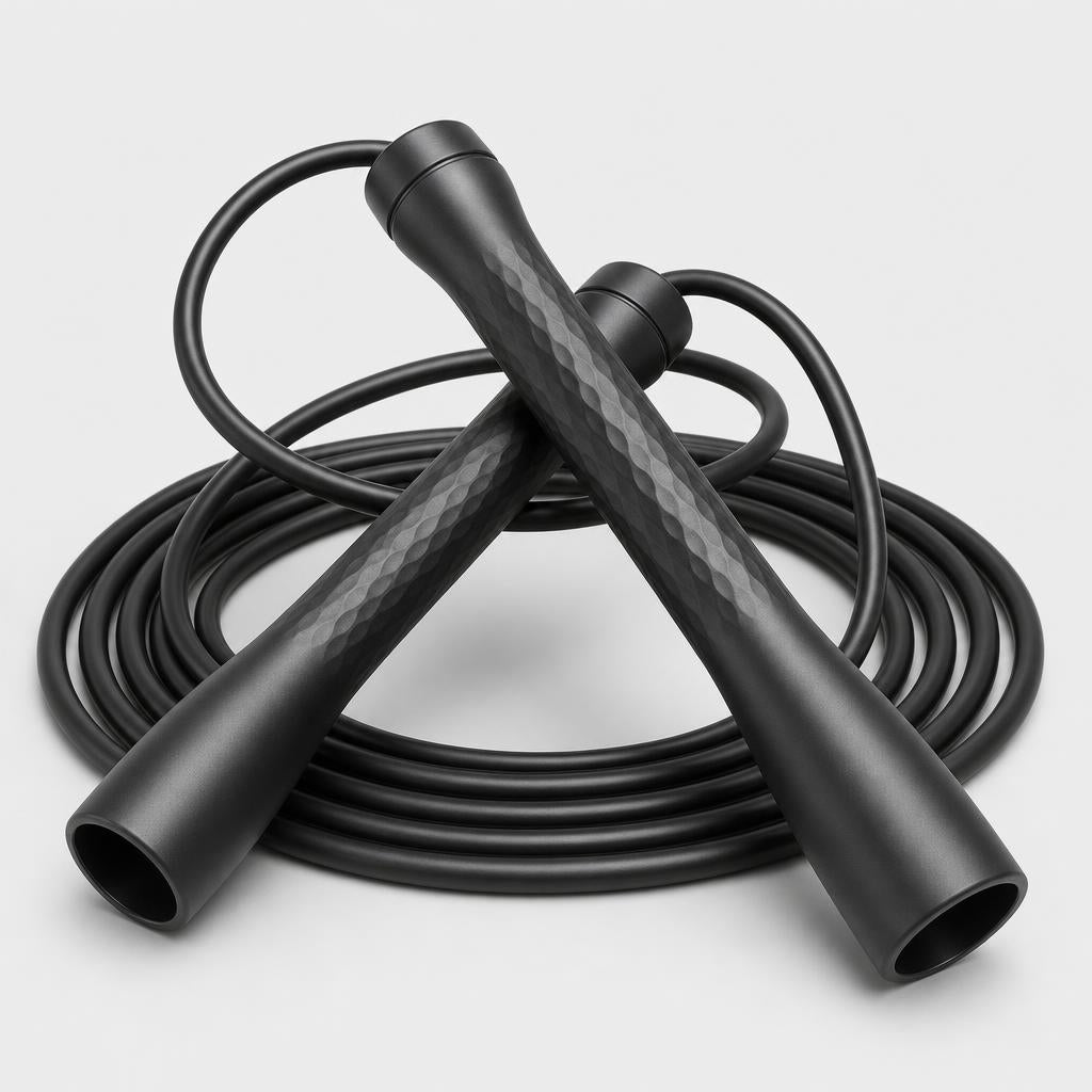 PrimeBuild Adjustable Speed Jump Rope – Textured Grip Handles – product photo