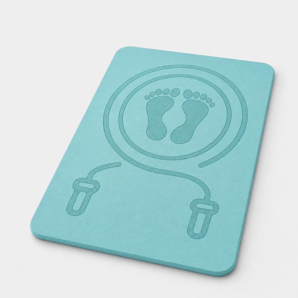PrimeBuild Jump Rope Training Mat – 6mm TPE, Compact Size – product photo