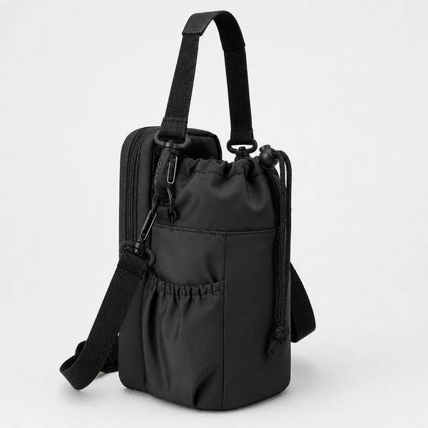 PrimeBuild™ Insulated Water Bottle Carrier – Crossbody Bottle Holder