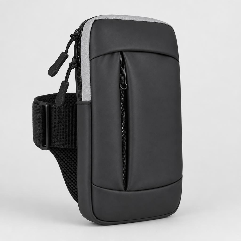 PrimeBuild Running Phone Armband – Zip Pouch, Fits up to 7.2" – product photo