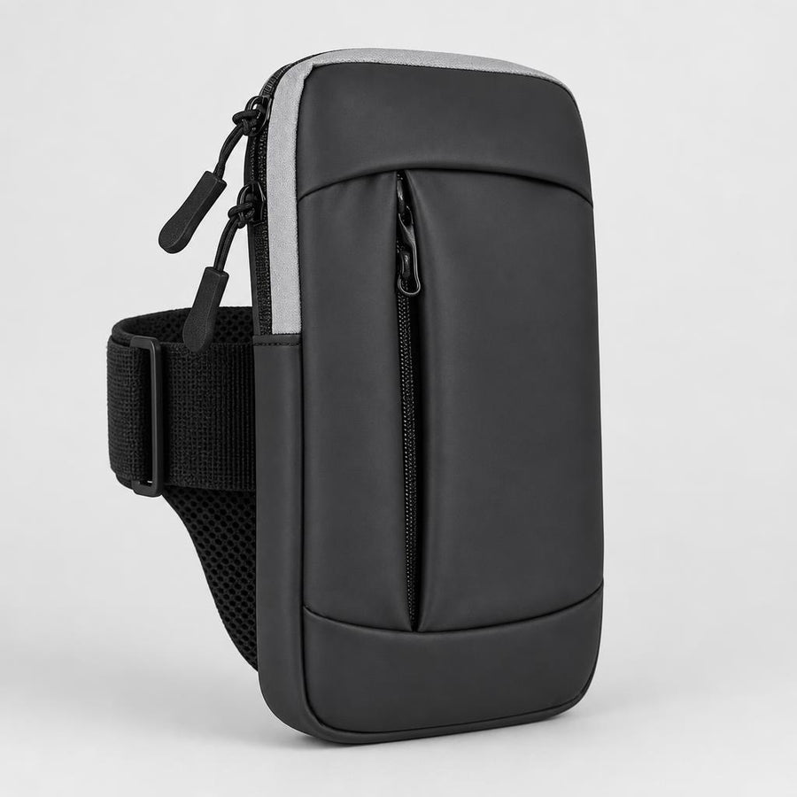 PrimeBuild Running Phone Armband – Zip Pouch, Fits up to 7.2" – product photo