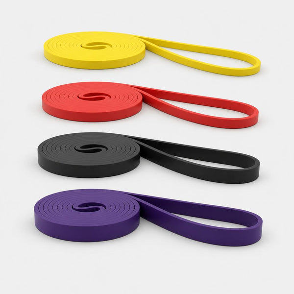 PrimeBuild™ Heavy Duty Pull-Up Bands – 4 Resistance Levels