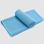 PrimeBuild Cooling Sports Towel – Quick-Dry Mesh, Blue or Grey – product photo