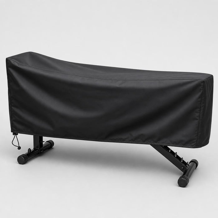PrimeBuild™ Waterproof Weight Bench Cover – 600D Oxford, Black