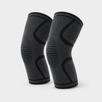 PrimeBuild Knee Compression Sleeves – Knit Support, Black – product photo