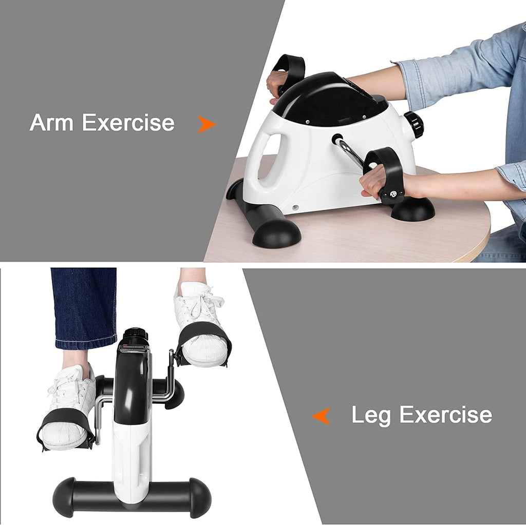 Mini Exercise Bike,  under Desk Bike Pedal Exerciser, Peddler Exerciser