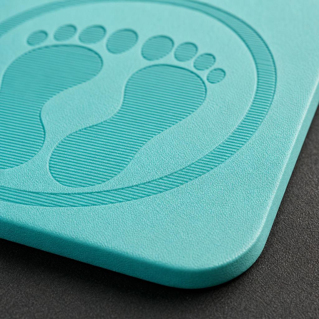 PrimeBuild Jump Rope Training Mat – 6mm TPE, Compact Size – detail