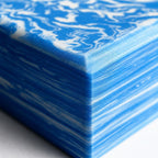 PrimeBuild High-Density EVA Yoga Blocks – Set of 2, Camo Blue – detail