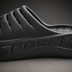 PrimeBuild Men's Recovery Slides – Cushioned Arch-Support Sandals – detail