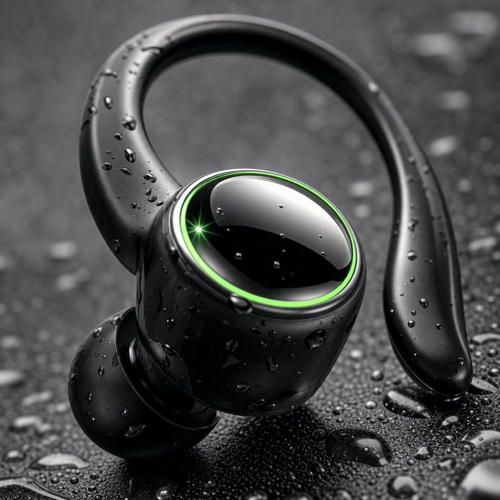 PrimeBuild Sport Wireless Earbuds – Bluetooth 5.4, Ear Hooks – detail