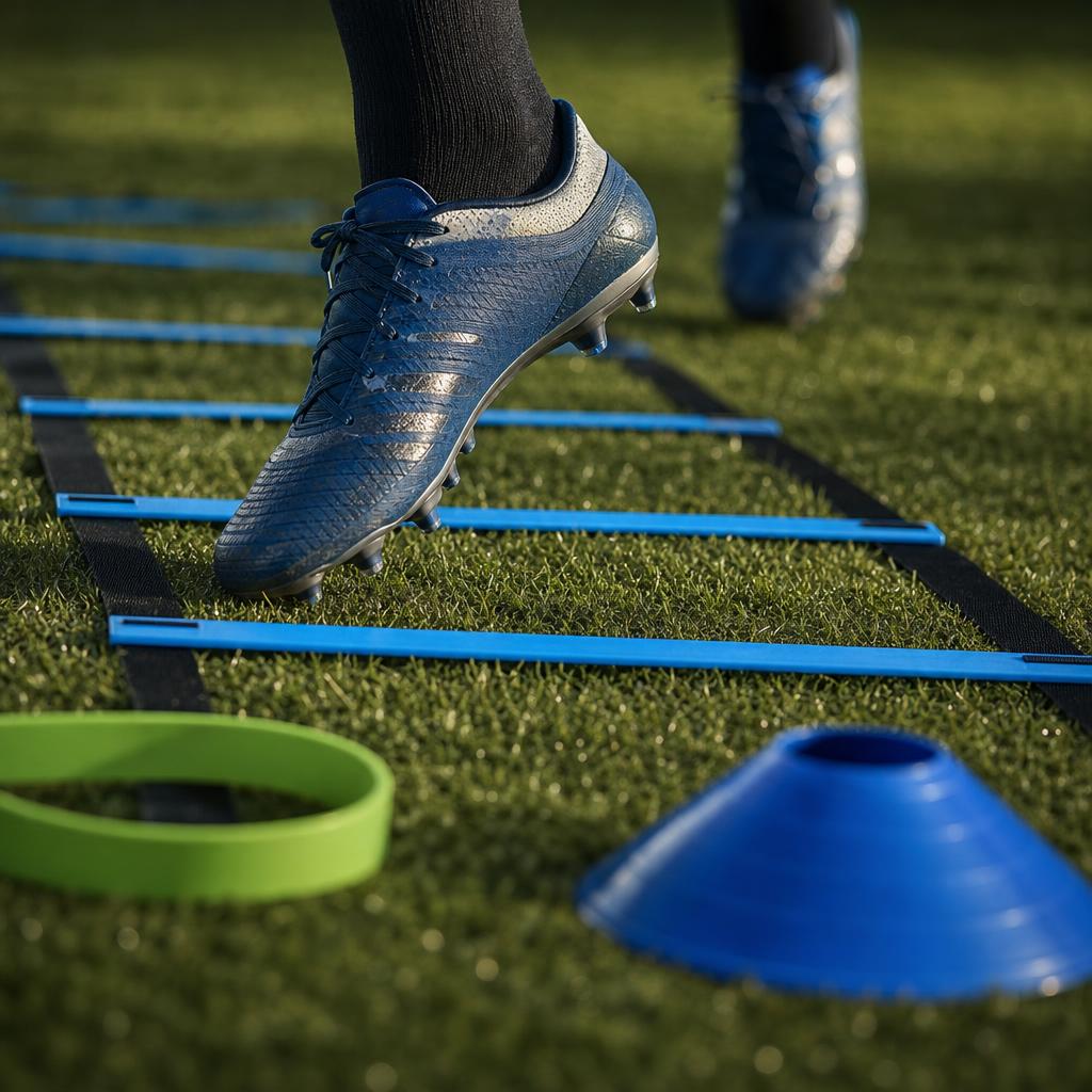 PrimeBuild Speed & Agility Training Kit – Ladder, Chute, Cones, Bands – detail