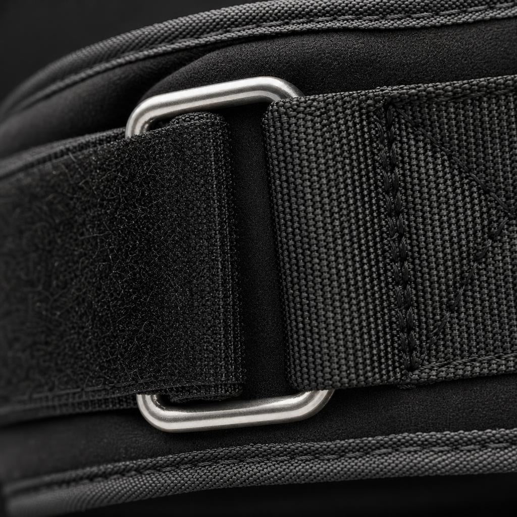 PrimeBuild Nylon Weight Lifting Belt – Adjustable Core Support – detail