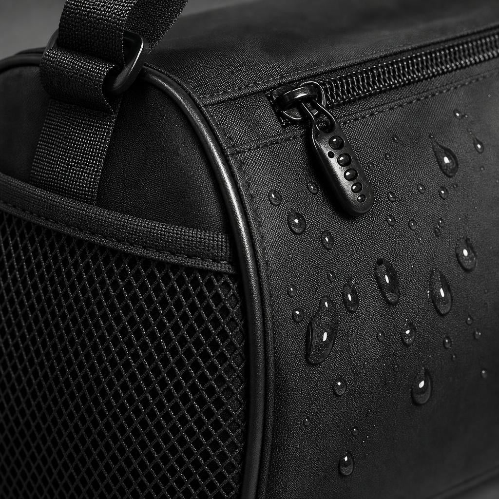 PrimeBuild Compact Gym Duffel Bag – Waterproof, 15 Inch – detail