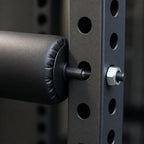 PrimeBuild Nordic Curl & Split Squat Rack Roller – 3" Foam – detail