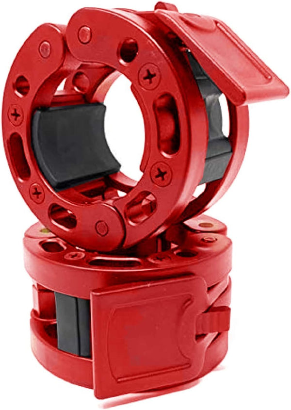 PrimeBuild™ Olympic Barbell Collars – Quick Release Locking Clamps