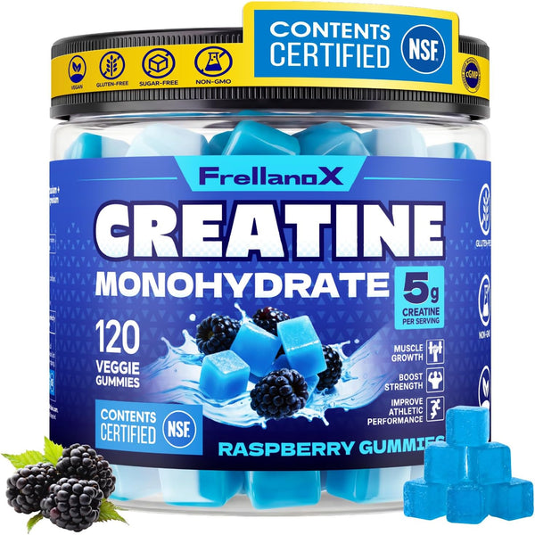 PrimeBuild™ Creatine Gummies – Strength, Recovery & Performance Formula