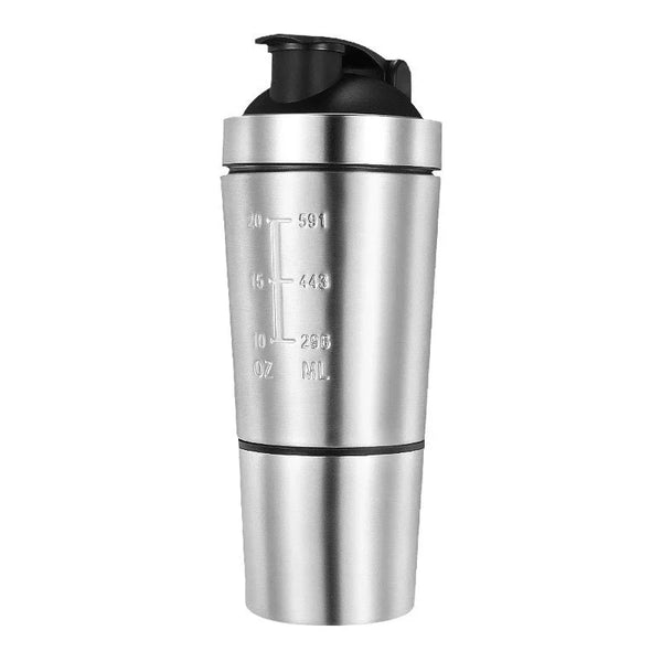 PrimeBuild™ Stainless Steel Protein Shaker Bottle