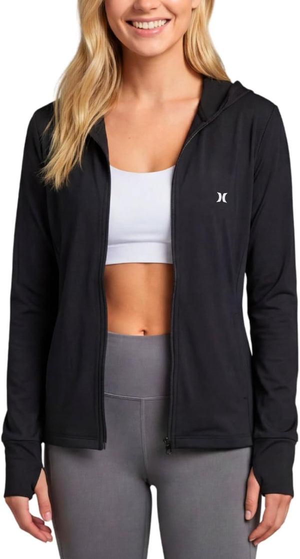 PrimeBuild™ Women's Lightweight Performance Hoodie – Quick-Dry Outdoor Training Jacket