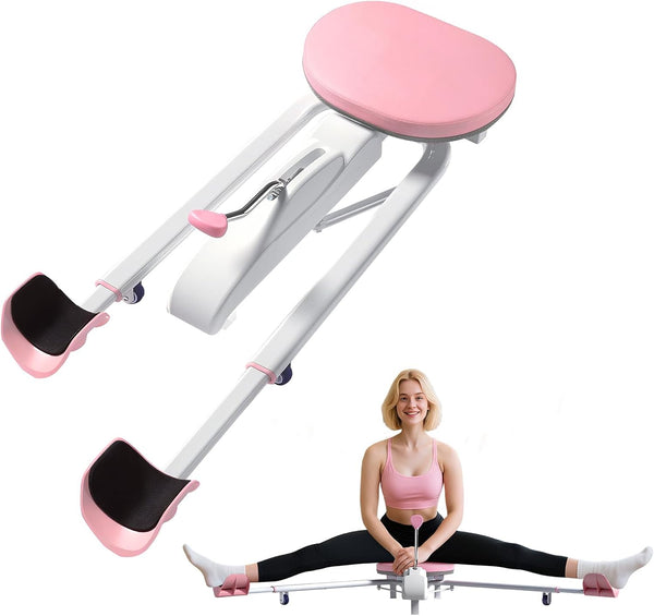 PrimeBuild™ Adjustable Split Stretch Machine – Leg Flexibility Trainer